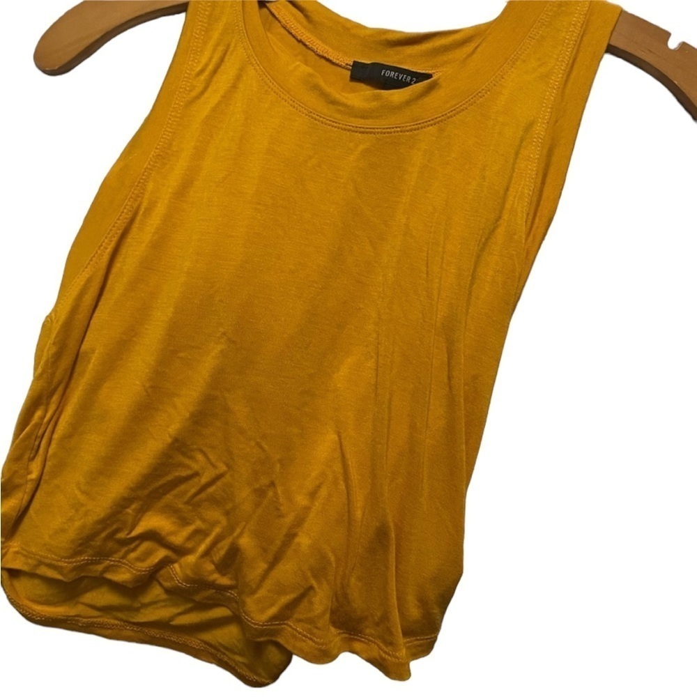 Forever 21 | gold yellow top​ - Picture 3 of 4